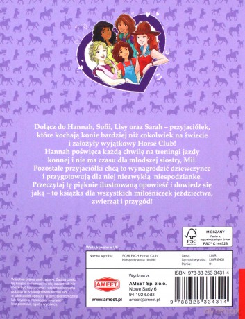 Schleich Horse Club. Niespodzianka dla Mii [KSIĄŻKA]