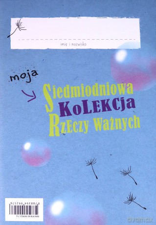 Siedmiodniowa kolekcja rzeczy ważnych - Agata Matraś [KSIĄŻKA]