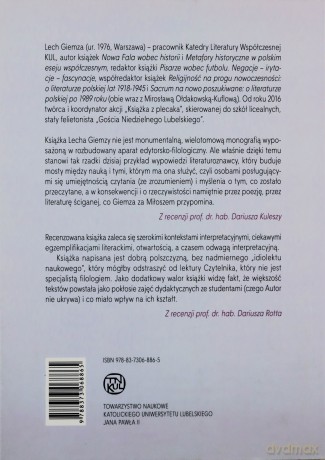 Spotkanie w literaturze jako sytuacja nieoczywista - Lech Giemza [KSIĄŻKA]