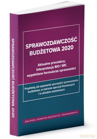 Sprawozdawczość budżetowa 2020 - Barbara Jarosz [KSIĄŻKA]
