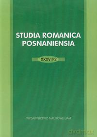Studia Romanica Posnaniensia XXXVII/2 [KSIĄŻKA]