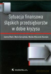 Sytuacja finansowa śląskich przedsiębiorstw w dobie kryzysu - Joanna Błach, Maria Gorczyńska [KSIĄŻKA]