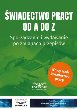 Świadectwo pracy od A do Z [KSIĄŻKA]