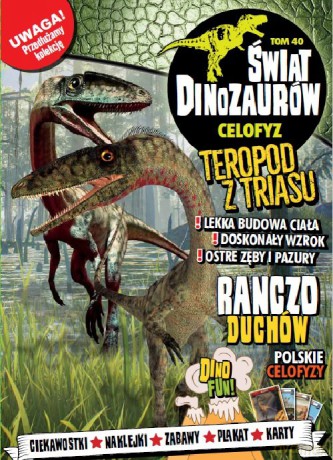 Świat Dinozaurów 40 Celofyz [KSIĄŻKA]