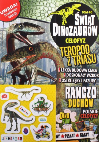 Świat Dinozaurów 40 Celofyz [KSIĄŻKA]