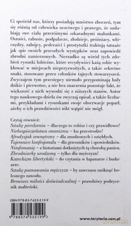 Tatuaż przestępcy - Cesare Lombroso [KSIĄŻKA]