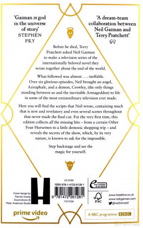 The Quite Nice and Fairly Accurate Good Omens Script Book - Neil Gaiman [KSIĄŻKA]