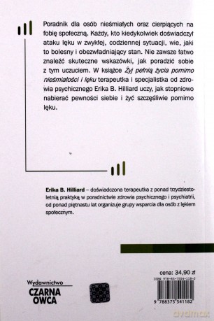 Żyj pełnią życia pomimo nieśmiałości i lęku - Erika Hilliard [KSIĄŻKA]