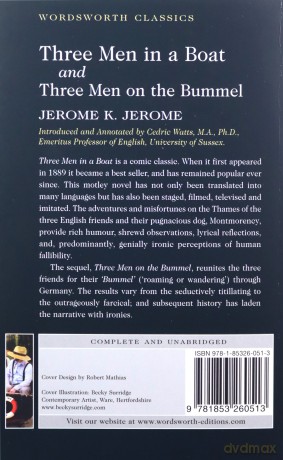 Three Men in a Boat and Three Men on the Bummel - Jerome K. Jerome [KSIĄŻKA]