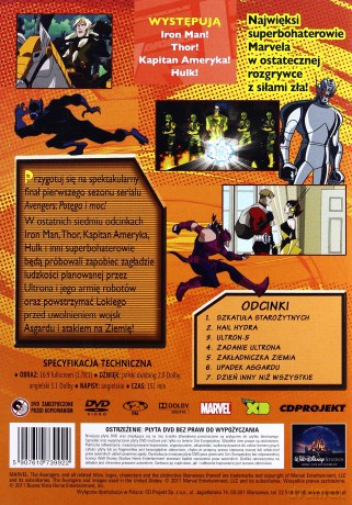 Avengers: Potęga i moc część 4 [DVD]