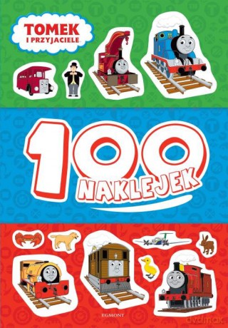 Tomek i przyjaciele 100 naklejek - Beata Żmichowska [KSIĄŻKA]