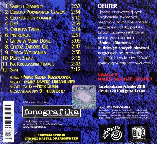 Deuter: Śmieci i diamenty (digipack) [CD]
