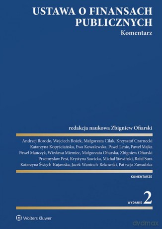 Ustawa o finansach publicznych Komentarz [KSIĄŻKA]