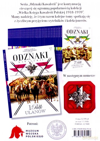 Wielka Księga Kawalerii Polskiej Odznaki Kawalerii (Tom 27) 6 Pułk Ułanów [KSIĄŻKA]
