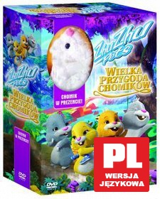 Zhu Zhu Pets: Wielka Przygoda Chomików + Chomik Zhu Zhu [DVD]
