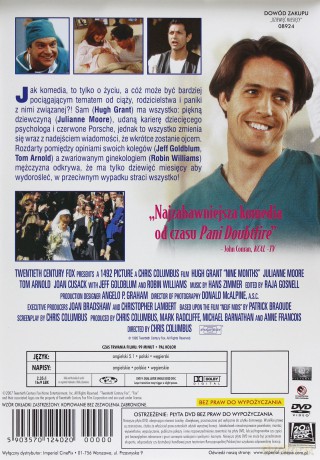 Dziewięć miesięcy [DVD]