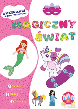 Wycinanki Magiczny świat - Ewelina Grzankowska [KSIĄŻKA]
