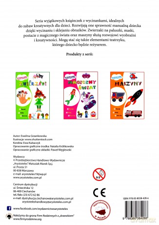 Wycinanki Magiczny świat - Ewelina Grzankowska [KSIĄŻKA]