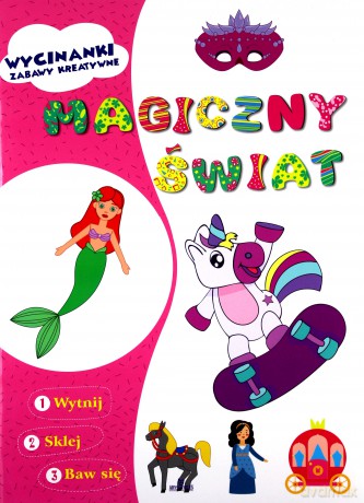 Wycinanki Magiczny świat - Ewelina Grzankowska [KSIĄŻKA]