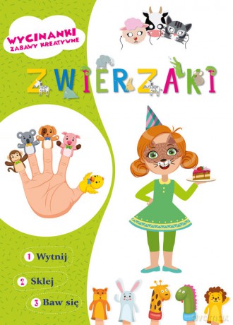 Wycinanki Zwierzaki - Ewelina Grzankowska [KSIĄŻKA]