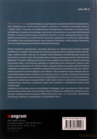 Wypalenie zawodowe w perspektywie wyzwań współczesnego świata - Patrycja Stawiarska [KSIĄŻKA]