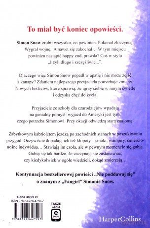 Zbłąkany syn - Rainbow Rowell [KSIĄŻKA]