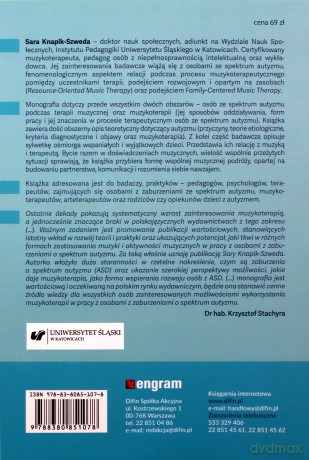 Znaczenie technik muzykoterapeutycznych we wsparciu rozwoju dziecka z autyzmem - Sara Knapik-Szweda [KSIĄŻKA]
