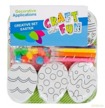 Craft with Fun Zestaw kreatywny wielkanoc