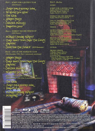 Marillion: Script For A Jester's Tear [Blu-Ray]+[4CD]