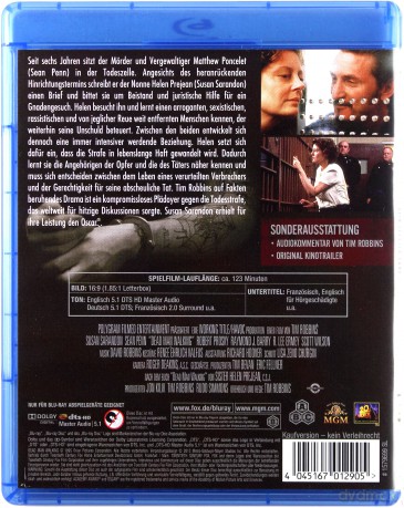 Dead Man Walking (Przed egzekucją) [Blu-Ray]