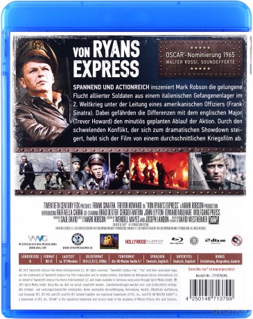 Von Ryan's Express (Ekspres Von Ryana) [Blu-Ray]