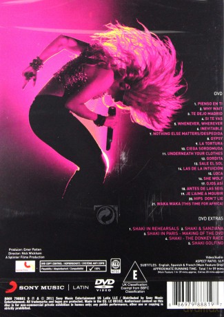 Shakira: Live From Paris [DVD]