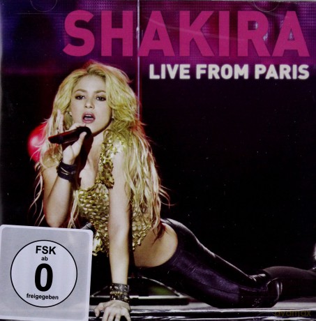 Shakira: Live From Paris [CD]+[DVD]