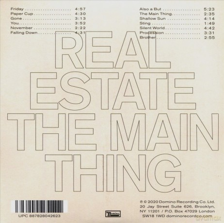 Real Estate: The Main Thing [CD]