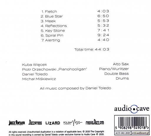 Daniel Toledo Quartet: Fletch [CD]