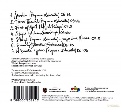 Szymon Łukowski Quartet: Short Sketches [CD]