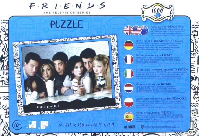 Friends Milkshake 1000 el. (Przyjaciele) [PUZZLE]