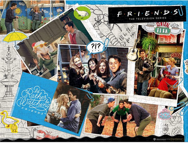 Friends Scrapbook 1000 el. (Przyjaciele) [PUZZLE]
