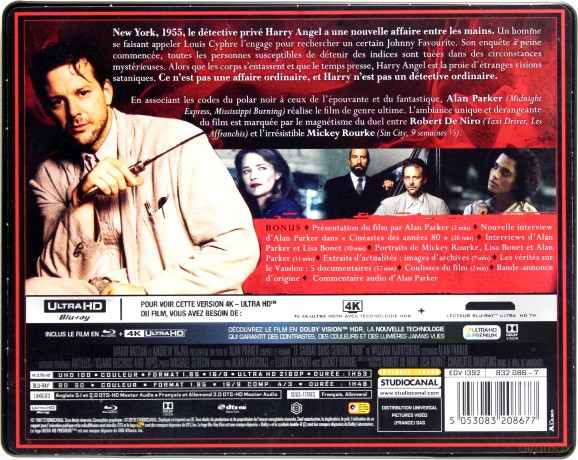 Angel Heart (Harry Angel) (steelbook) [Blu-Ray]