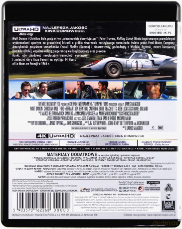 Le Mans '66 [Blu-Ray 4K]+[Blu-Ray]