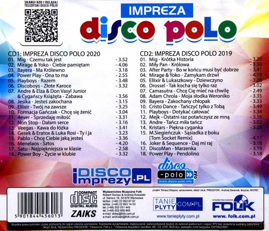 Impreza Disco Polo 2020 [2CD]