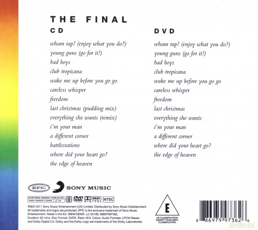 Wham!: The Final [CD]+[DVD]