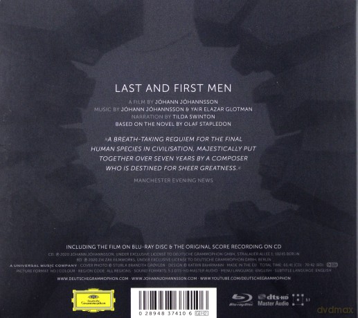 Johann Johannsson: Last And First Men [Blu-Ray]+[CD]