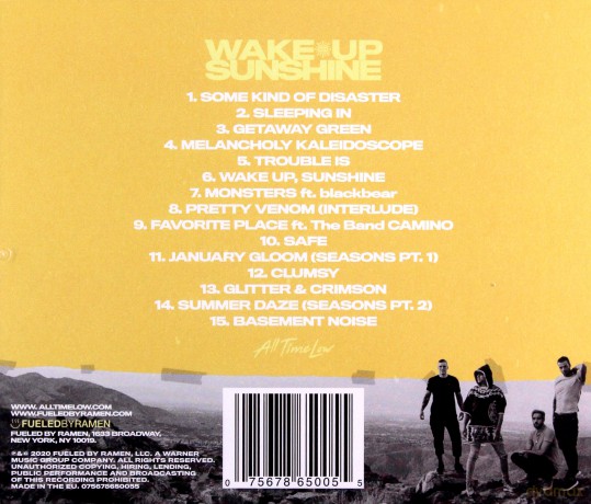 All Time Low: Wake Up, Sunshine [CD]
