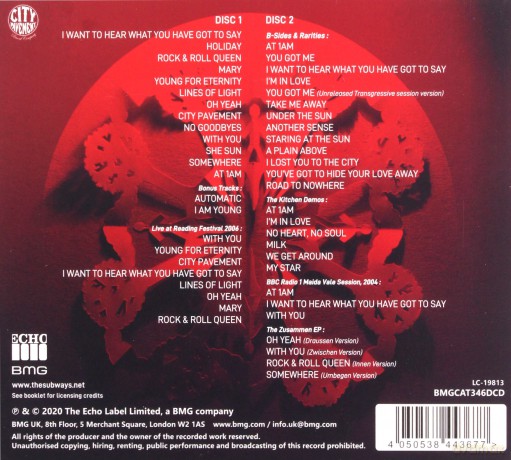 The Subways: Young For Eternity [2CD]