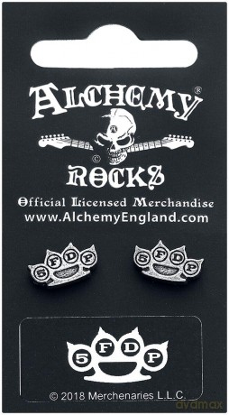 Five Finger Death Punch : Knuckle Duster Kolczyki
