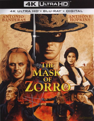 Maska Zorro [Blu-Ray 4K]+[Blu-Ray]
