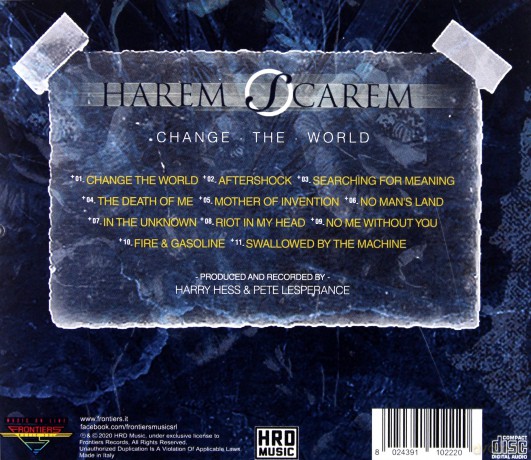 Harem Scarem: Change The World [CD]