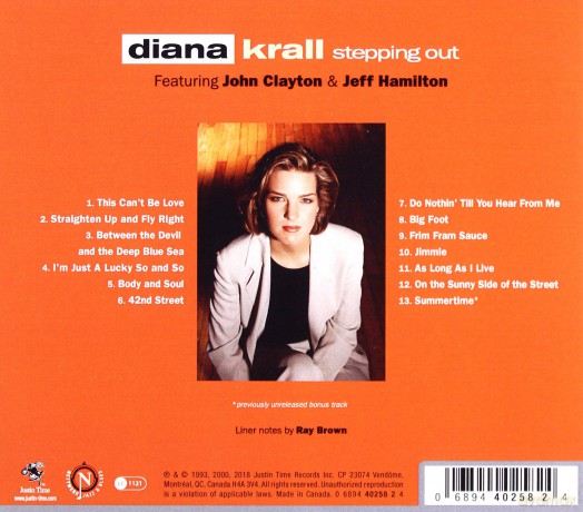 Diana Krall: Stepping Out (Justin Time Essentials Collection) [CD]