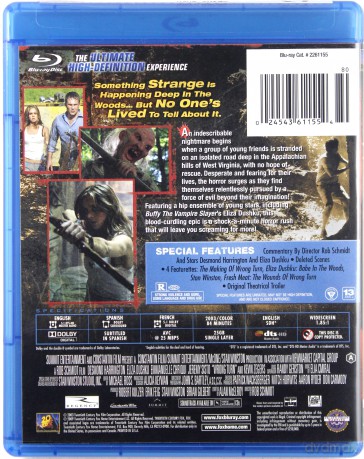 Wrong Turn (Droga bez powrotu) [Blu-Ray]